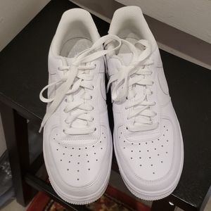 Women's White Air Nike Air Force 1, sz 8 1/2
